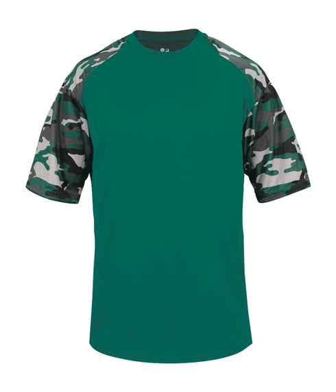 Badger Sport Youth Camo Sport Tee